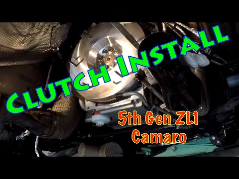 Clutch Install on the 5th Gen Camaro ZL1