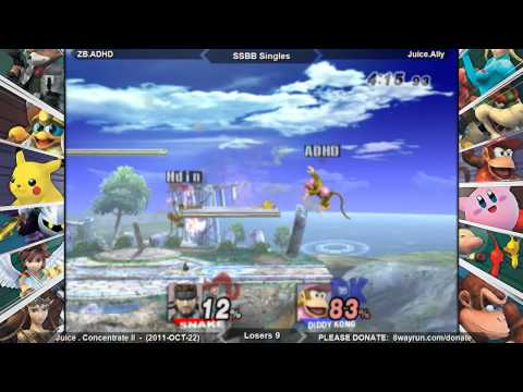 Concentrate II - Brawl Singles L9 - ZB.ADHD VS Juice.Ally