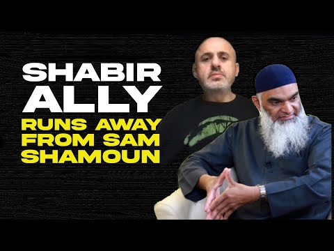 Shabir Ally Runs Away From Sam Shamoun