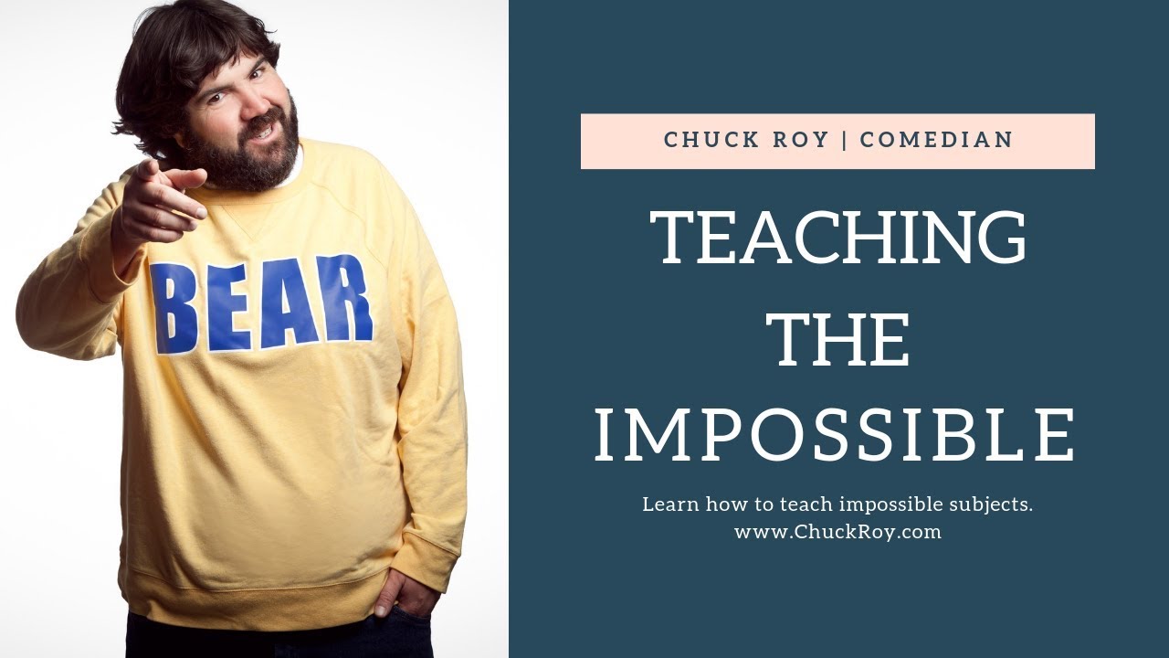 Promotional video thumbnail 3 for Chuck Roy | Professional Speaker