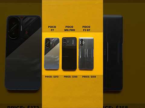 POCO F7 vs POCO M6 Pro vs POCO F3 GT – Full Speed Test & Performance Comparison!🔥