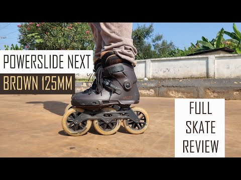 POWERSLIDE NEXT BROWN 125MM FULL REVIEW / EVERYTHING YOU NEED TO KNOW