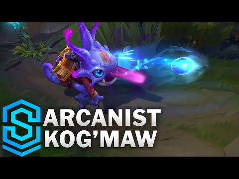 Arcanist Kog'Maw Skin Spotlight - League of Legends