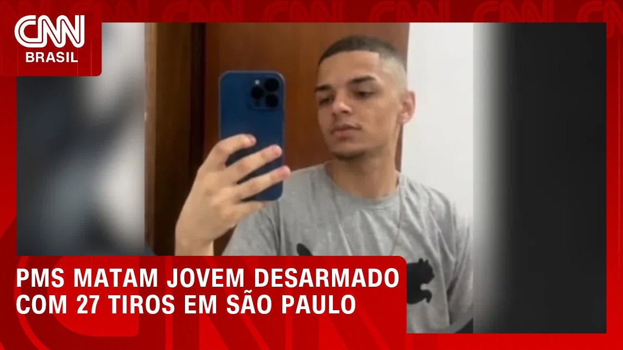 PMs matam jovem desarmado com 27 tiros após confundirem celular com arma em SP | CNN AGORA