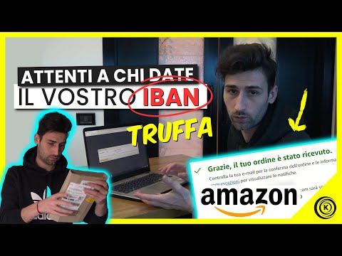 COMPRO su Amazon con L'IBAN DI UN ALTRO!  - Kiko.Co