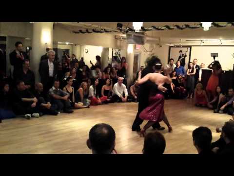  Gustavo Naveira  and  Giselle Anne  are  dancing  to  the  tango  "  Nochero Soy  "  by  Osvaldo Pugliese
