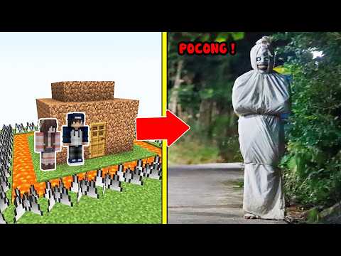 POCONG Indonesia Tấn Công Nhà Được Bảo Vệ Bởi bqThanh và Ốc Trong Minecraft