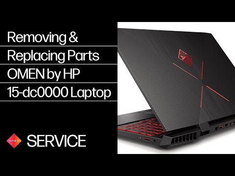 Removing & replacing parts for OMEN by HP 15-dc0000 | HP Computer Service