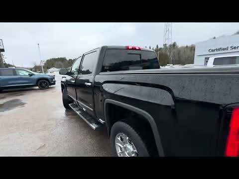 2015 GMC Sierra 1500 4WD Crew Cab 143.5" SLE in Black for sale at Boyer Chevrolet Buick GMC Bancroft in Bancroft, ON