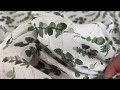 Cotton Cloth Fabric, Leaves