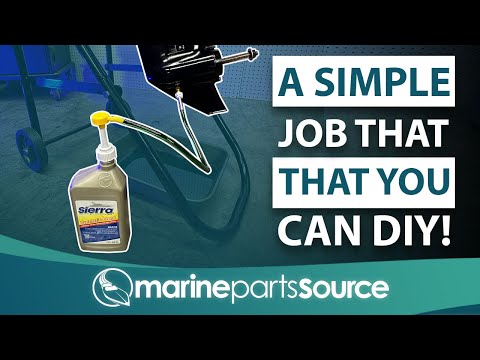 How to Change Gear Lube in a Mercury Engine