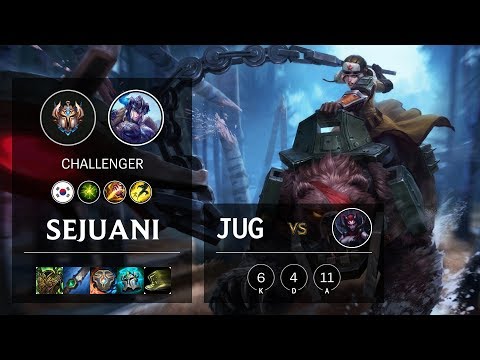 Sejuani Jungle vs Elise - KR Challenger Patch 10.7