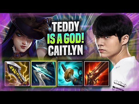 TEDDY IS A GOD WITH CAITLYN! - AF Teddy Plays Caitlyn ADC vs Jinx! | Preseason 2022