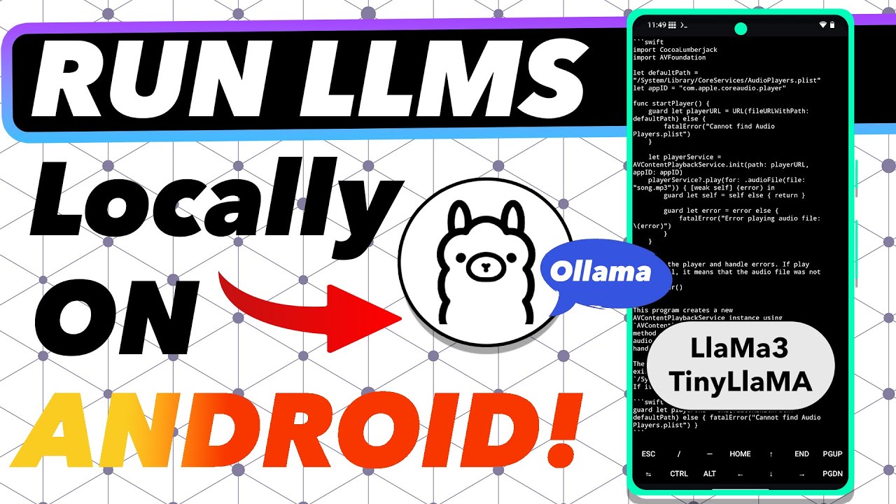 RUN LLMs Locally On ANDROID: LlaMa3, Gemma & More