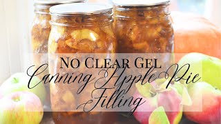 How to Make Canned Apple Pie Filling without Clear Gel | Apple Pie Filling Recipe |Canned Pie Apples