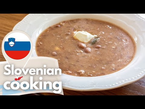 Slovenian Bean Soup | Fižolova juha
