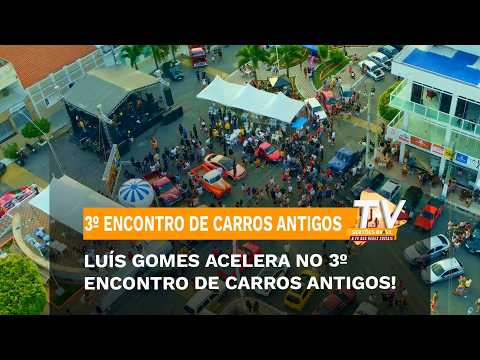 Luís Gomes acelera no 3º Encontro de Carros Antigos