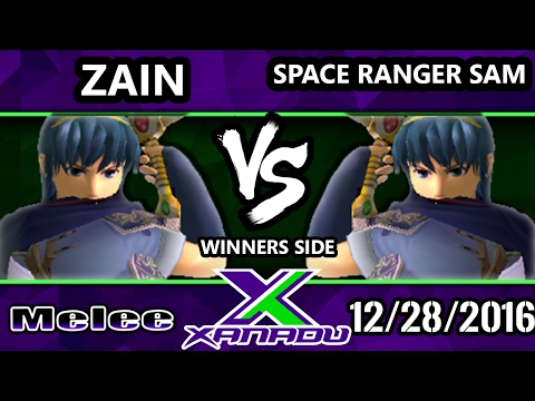 S@X 182 - SSI | Zain (Marth) Vs. Space Ranger Sam (Marth) - SSBM Tournament - Smash Melee
