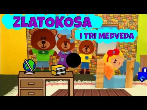 ZLATOKOSA I TRI MEDVEDA-OBLAK PAMETNIŠA I NAJLEPŠE BAJKE I BASNE-BAJKE ZA LAKU NOĆ