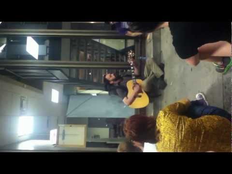 Aaron Weiss Live Acoustic Performance of 