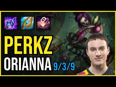 PERKZ - ORIANNA vs. SYNDRA Mid | EUW MASTER | PATCH 10.25
