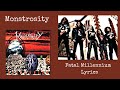 Monstrosity : Fatal Millennium Lyrics