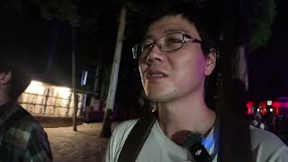 [Suwa Taisha Shrine] I went to a summer pilgrimage at night [VLOG]