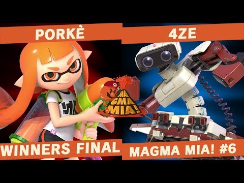 Porkè(Inkling) vs 4ze(ROB) - WINNERS FINAL - MAGMA MIA! #6