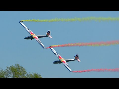 [4K] Redbull Blanix Team beautiful performance at Aero Friedrichshafen Airshow / Flugshow 2025