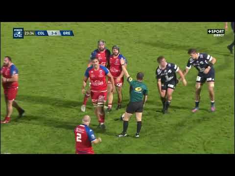 luka goginava highlights colomiers - grenoble  - 19-18
