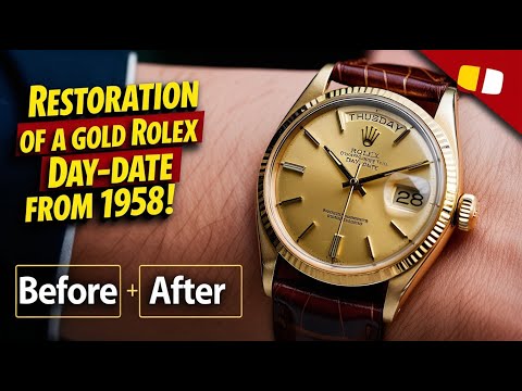 Restoring a 1958 Gold Rolex Day-Date – Vintage Watch Revival: Part 1 I Video From Wristwatch Revival