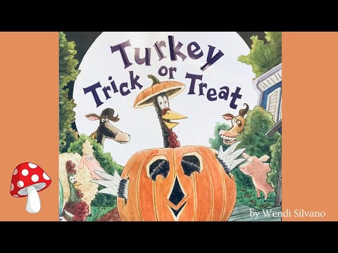 🎃Turkey Trick or Treat (Read Aloud books for children) Halloween book