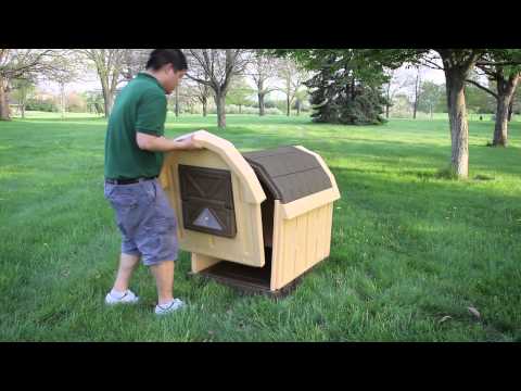 ASL Solutions Dog Palace Insulated Doghouse - ASSEMBLY INSTRUCTIONS