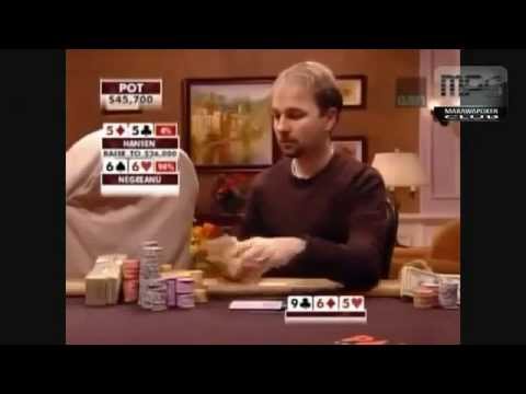 Daniel Negreanu Mano Increible  Full vs Poker