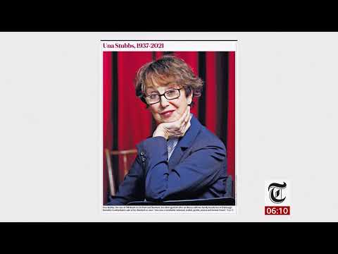 Una Stubbs passes away (1937 - 2021) (2) (UK) - BBC News - 13th August 2021