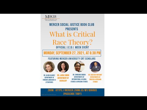 Mercer Social Justice Book Club: What is Critical Race Theory?