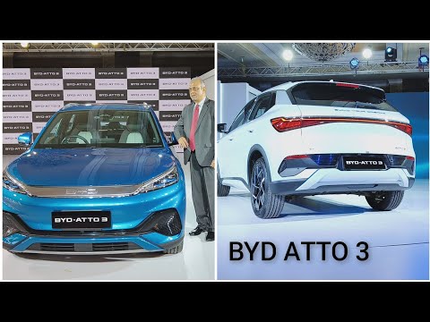 BYD ATTO 3 Electric SUV for India walkaround review. Price out next month, deliveries in Jan'23