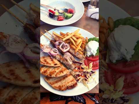 EPIC Souvlaki: a experiência gastronômica grega mais insana de todos os tempos #foodie #souvlaki #greekfood #greece #kos