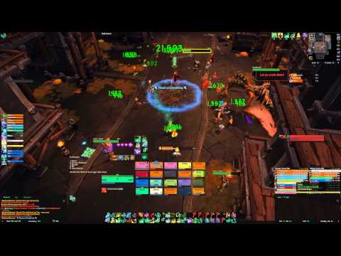 Bench Core VS Mythic Beastlord Darmac (MW Monk POV) - Blackrock Foundry