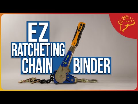 Why Mytee Products' Ratcheting Chain Binder is a GAME CHANGER