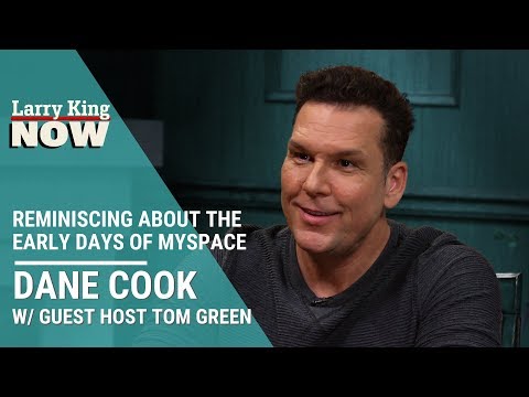 Comedian Dane Cook Reminisces About The Early Days Of Myspace