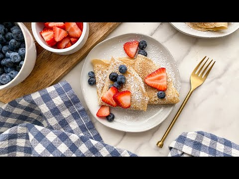 Vegan Sweet Crepes Recipe