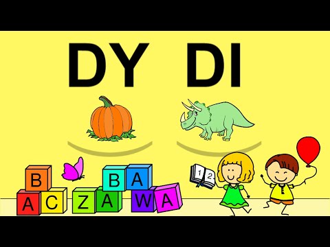 Nauka czytania sylabowego z użyciem DA, DE, DI, DO, DU, DY – lekcja 4 dla dzieci. AbcZabawa
