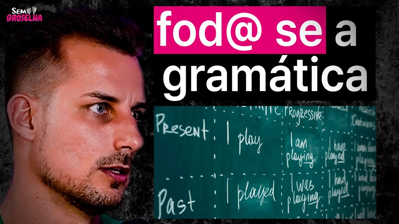 PROFESSOR DE INGLÊS: VOCÊ NÃO VAI APRENDER INGLÊS ASSIM