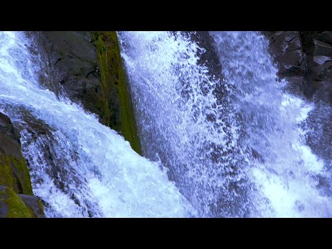 With great power comes great relaxation | Waterfall Sound White Noise for Sleep or Studying