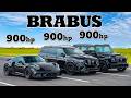 Brabus 900 Rocket R V 900hp AMGs DRAG RACE