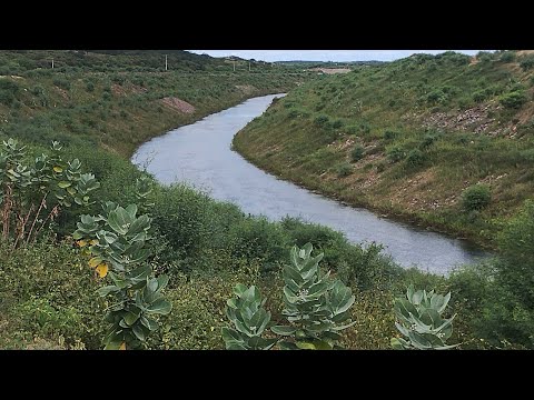 Visitando Penaforte no ceará e registrei algumas imagens da transposição do rio são Francisco 