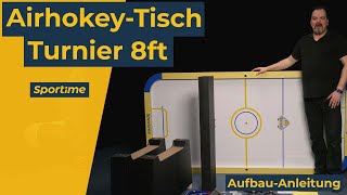 Sportime Airhockey-Tisch "Turnier" - Aufbauvideo