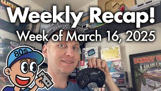 1980sGamer Weekly Recap (3/16/25 - 3/22/25)
