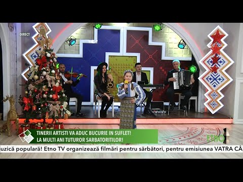 Miriam MIHAI - CÂNTEC PENTRU BUNICA (Matinali și populari - ETNO TV - 06.12.2021)
